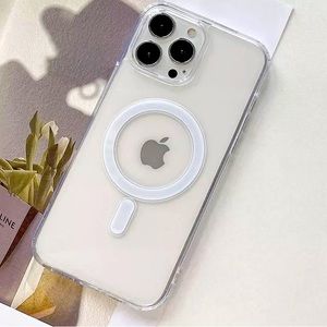 iPhone 13 and 13 Pro Magsafe Clear Case Choose Your Size! Unbranded